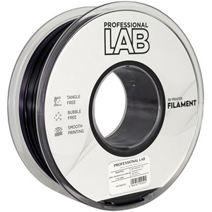 Silk PLA Dual Color black purple | Prof. Lab