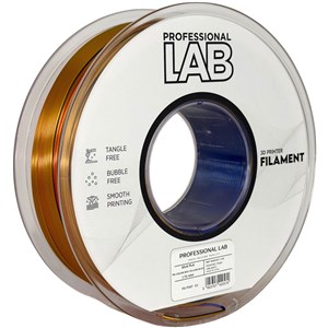 Silk PLA Tri Color red yellow blue | Prof. Lab