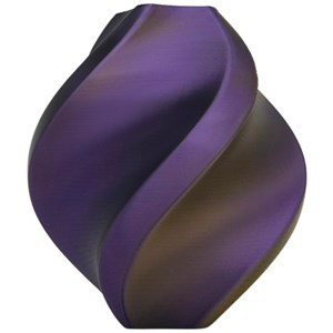 Silk PLA Tri Color black gold purple | Prof. Lab