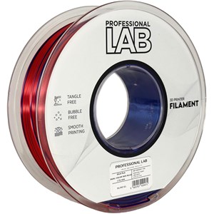 Silk PLA Dual Color red blue | Prof. Lab