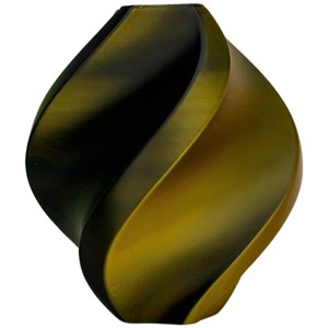 Silk PLA Dual Color black gold | Prof. Lab